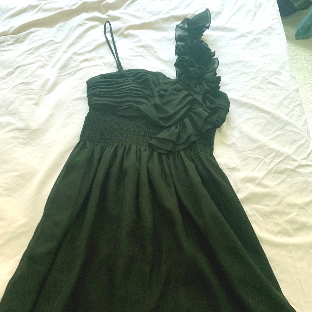 Black cocktail dress